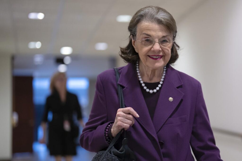 Dianne Feinstein, California senator who broke glass ceilings, dies at 90