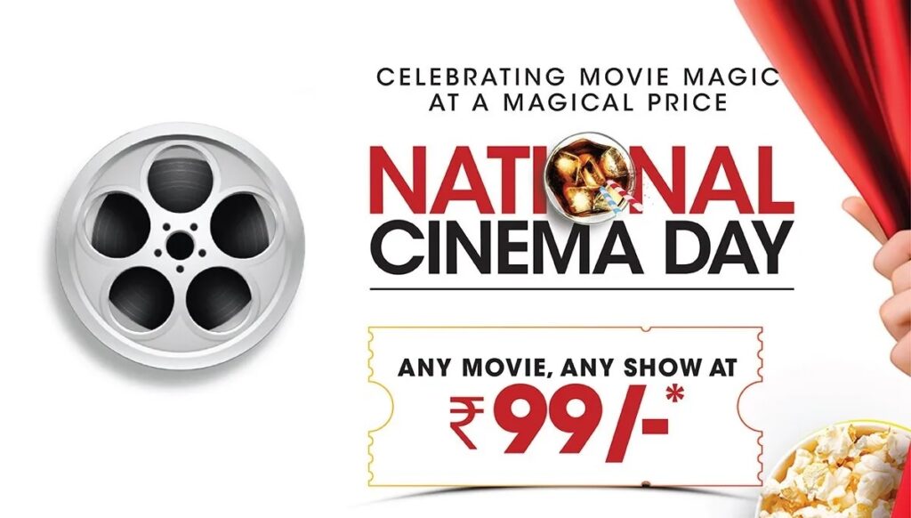 National Cinema Day 2023: Movie Tickets Priced At Just Rs 99 On BookMyShow, PayTM | Allawardsnews